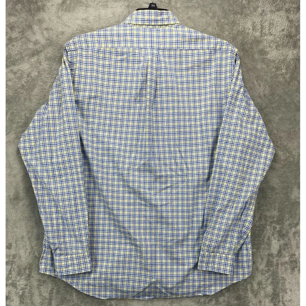 Polo Ralph Lauren Shirt XXL Multicolor Classic Fit Stretch Long Sleeve Button Up